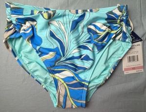 Beach House Swim Mya Bikini Bottom Copa Aqua Multi Captiva Size 10 NEW - Picture 1 of 13