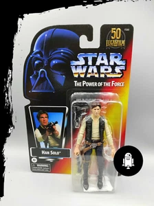Star Wars Black Series Han Solo Power Of the Force 50th Damage Box /Caja dañada - Imagen 1 de 3