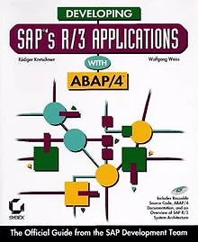 Developing SAPs R/3 Applications with ABAP/4 von Rudige... | Buch | Zustand gut - Bild 1 von 2