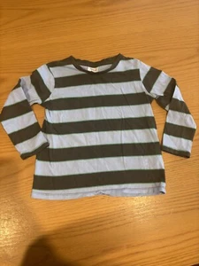 Seed Boys Striped Long Sleeve T-Shirt - Size 4 - Picture 1 of 2