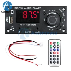 DC5-25V MP3 Decoder Platine 2*50W Bluetooth Auto Audio Player USB TF Slot FM Radio - Bild 1 von 22