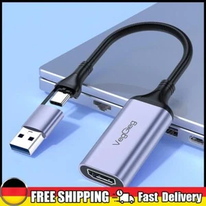 Capture Card Video Grabber Box HDMI-kompatibel zu USB/Typ-C MS2130 Praktisch DE - Photo 1/12