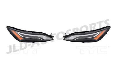 Pair Left Right Side LED DRL Lamp Assembly For 2021-2023 Nissan Rogue Platinum - Image 1 of 4