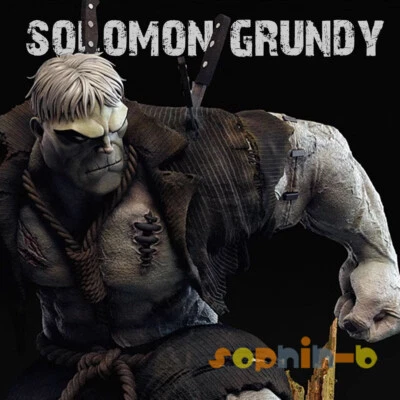 Solomon Grundy Resin 1:6 Scale Model Kit Unpainted 3d Print GK Statue Figure. - Image 1 of 4