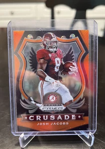 2020 Panini Prizm Draft Picks Josh Jacobs Crusade Orange Prizm - Bild 1 von 2