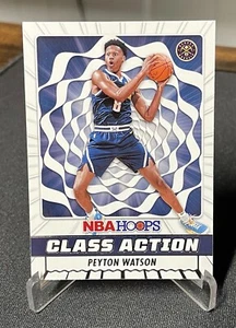 Aros de la NBA 2022-23 Clase Acción #26 Peyton Watson Denver Nuggets - Imagen 1 de 2