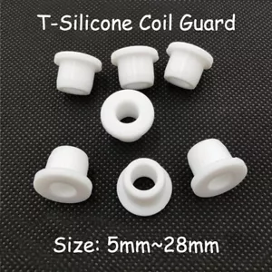 Housse de protection câblage en caoutchouc silicone caoutchouc silicone à travers le trou 5 mm ~ 28 mm - Photo 1/7