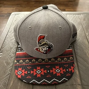 New Era 9fifty NHL Ottawa Senators  Snapback Hat Native Design Look - Picture 1 of 1