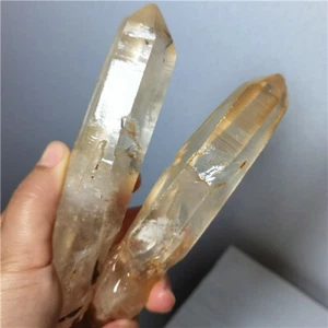 Natural white crystal pillar spirit gas quartz Obelisk pyramid healing treatment - Picture 1 of 12