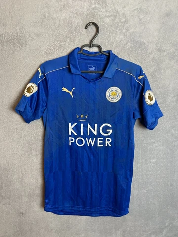 Leicester City Jersey Home football shirt 2016 - 2017 Blue Puma Mens Size S Cover