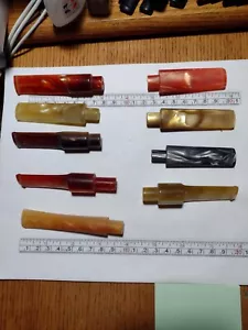 Choose pipe stem mouthpiece bit from description, price per LUCITE stem NOS L10 - Picture 1 of 4