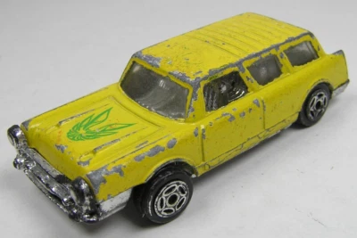 Vagón amarillo sin marca coche escala 1:64 diecast vehículo de juguete China Foto 1 de 3