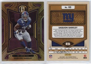 2022 Panini Gold Standard Rose Gold /25 Saquon Barkley #66