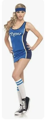 Vestido o conjunto de disfraz de Leg Avenue de los Dallas Mavericks de la NBA Foto 1 de 3
