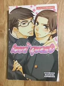 Love Quest de Lily Hoshino (2008) raro fuera de imprenta manga novela gráfica AC - Imagen 1 de 3
