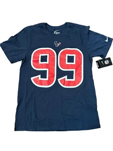 JJ Watt Texans #99 Nike T-Shirt Stitched Men’s Medium NWT 2015 - Picture 1 of 9