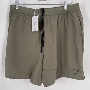 ¡NUEVO CON ETIQUETAS! "Corto GymShark Land To Water 6"" Forrado Gris Talla XL Calce Ajustado" - Imagen 1 de 4