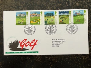 United Kingdom 1994 - Golf stamps FDC Edinburgh Philatelic Bureau - Picture 1 of 1