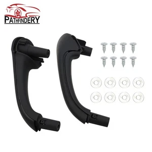 2* Front Interior Door Pull Handles Black for Mercedes-Benz W203 C-Class 00~07 - Picture 1 of 6