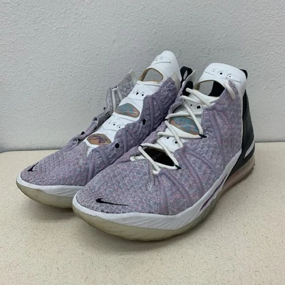 Nike LeBron 18 Graffiti Men’s Size 11.5 Basketball Shoes Court Sneakers Kicks - Image 1 of 4