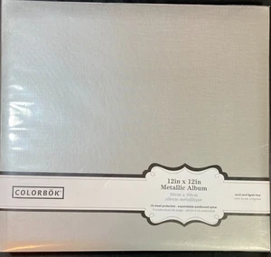 Colorbök 12x12 Scrapbook Album 10 Sheet Protectors Acid Free Expandable - Picture 1 of 8