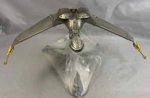 STAR TREK The Next Generation KLINGON BIRD OF PREY Franklin Mint 1992 New Open - Picture 1 of 24