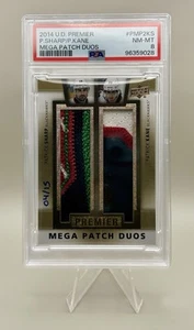 2014-15 Upper Deck Premier Mega Patch Duos Patrick Kane / Patrick Sharp #/15 SSP - Picture 1 of 2