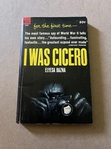 ICH WAR CICERO von Eulyesa Bazna 1964 Dell ERSTDRUCK Taschenbuch 2. Weltkrieg SPIONAGE MEMOIR - Bild 1 von 3