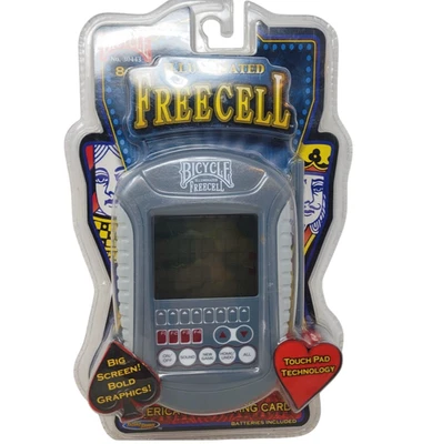 Bicicleta Freecell Iluminado Touch Pad Eletrônico Portátil Jogo de Cartas Novo Selado - Imagem 1 de 4