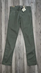 Faherty Comfort Twill 5-Pocket 2.0 Pants Mens 29x32 Surplus Green Jean Stretch - Picture 1 of 8