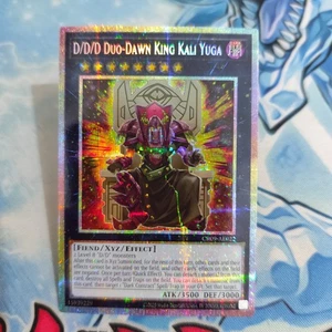 Yugioh Asian English D/D/D Duo Dawn King Kali Yuga CR09-AE022 PSE Original - Picture 1 of 2