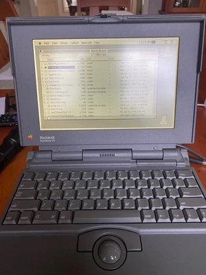 Vintage Macintosh Powerbook 170 M5409 Working - Image 1 of 4