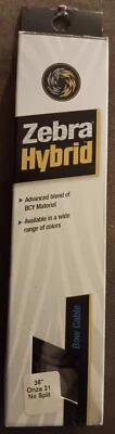 2 Two New Zebra Hybrid Premium Bow String Cable Tan/Black 36" 24 Strands Onza 31 - Image 1 of 3
