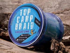 TOP CARP BRAID VALUE LINE ST TRECCIATO AFFONDANTE CARPFISHING SINKING LONG RANGE - Imagen 1 de 10