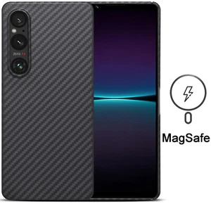 Funda Magsafe Original Aramida Fibra Carbono para Sony Xperia 1 VII VI V/10VI - Imagen 1 de 28