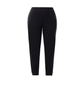 Terra & Sky Women's Plus Size XL 16W-18W Comfort Waist Sweat Pants Jogger Black - Picture 1 of 11