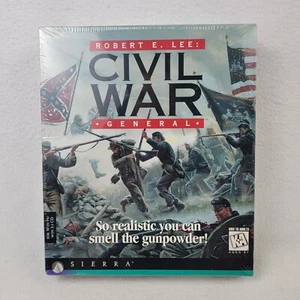 Robert E Lee: Civil War General (PC, 1996) by Sierra Vintage Civil War Strategy - Picture 1 of 14