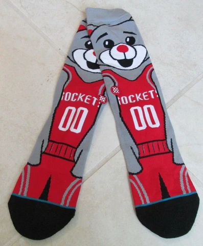 NEW STANCE Houston Rockets Mascot Crew Socks Men’s Large (9-13) Cover