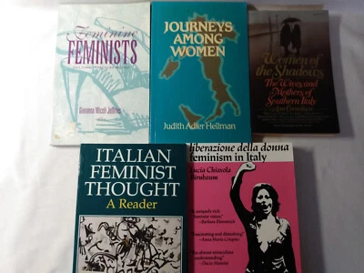 Italian History Feminism Lot Political Social Theory Culture Women’s Studies Foto 1 de 4