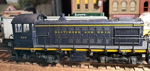 RTR 1/87=HO Atlas DC Power Alco S-2 Diesel Locomotive BALTIMORE & OHIO #524 B&O - Picture 1 of 24