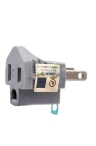 Project Source 15-Amp 2-wire To 3-wire Single To Single Standard Adapters - Picture 1 of 5