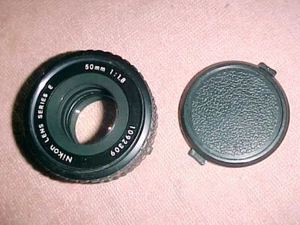 NIKON LENS SERIES E - 50mm 1:1.8 - 1092309 - NICE LENS - Picture 1 of 6
