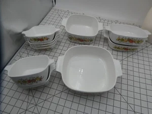Set of 10 Assorted Corning Ware Spice of Life Dishes - Picture 1 of 22