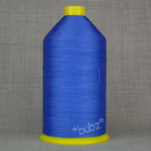 BONDED NYLON STRONG SEWING THREAD 20s 3,000m BRIGHT BLUE LEATHER CAR SEAT 20 TKT - Picture 1 of 1