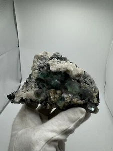 Fluorite, Goshenite, Quartz, Schorl Mineral Specimen Erongo, Namibia - Picture 1 of 24