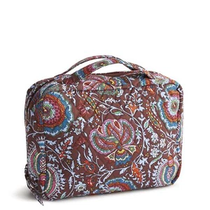 Vera Bradley Women's Premium Cotton Hanging Travel Organizer Marrakesh Cinnam... - Picture 1 of 4