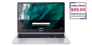Acer 315 Chromebook 15.6in 64GB Intel Celeron N4500 1.1GHz Certified Refurbished - Picture 1 of 8