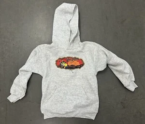 WORLD INDUSTRIES VINTAGE 90’S SURF SNOW SKATEBOARD HOODED SWEATSHIRT BOYS SMALL - Picture 1 of 5