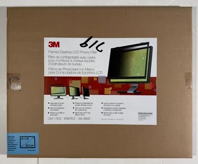 3M LCD Privacy Filter PF319W - Fits 19" Widescreen Computer Monitors - Open Box - Image 1 of 3