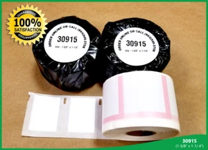 DYMO LabelWriter 30915 Postage Stamp Labels 1-5/8 x 1-1/4 White Adhesive 2 Rolls - Picture 1 of 6